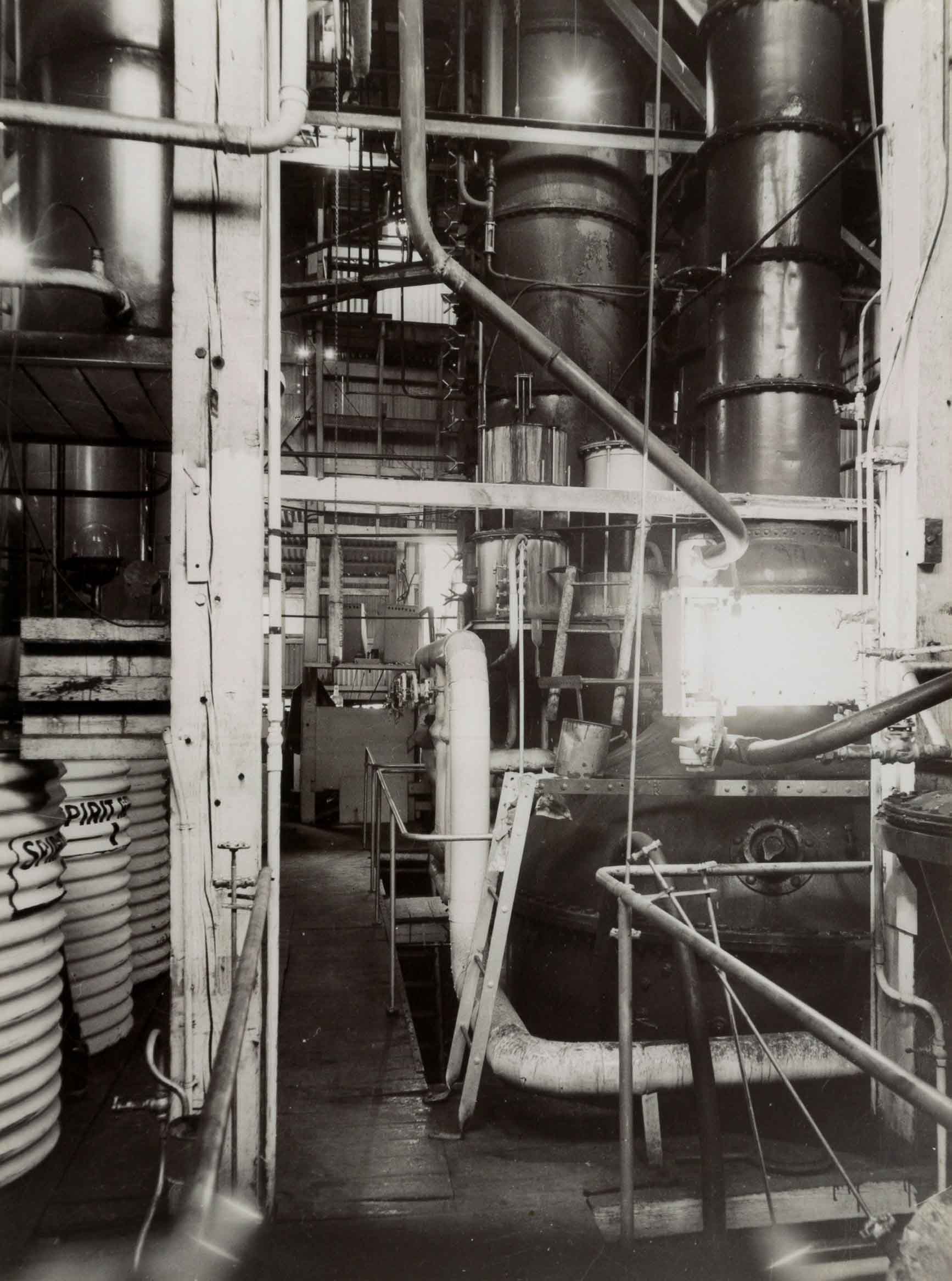Pot Stills at Hamiltons Ewell 1960s